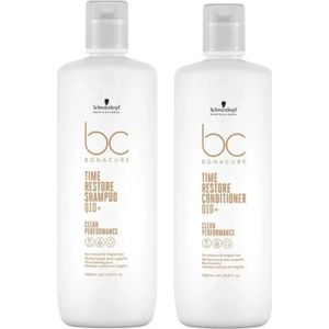 Schwarzkopf BC Time Restore Shampoo & Conditioner - 2x1000ml
