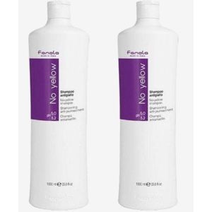 Fanola No Yellow Shampoo 2 stuks