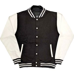 The Rolling Stones - Tour '78 - Varsity Jacket - Zwart/Wit