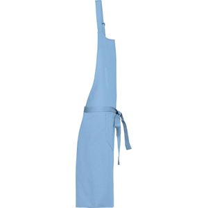 Schort/Tuniek/Werkblouse Unisex One Size Kariban Sky Blue 100% Katoen