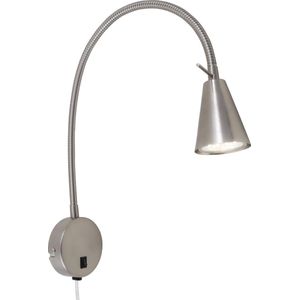 LED Wandlamp 2082 met Wandelemen - Nikkel