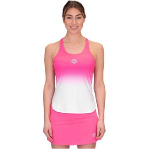 BIDI BADU Crew Gradiant Tank - pink, white Shirts Damen