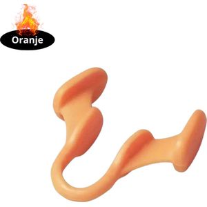 Nivard Anti Snurk - Snore Stopper - Band - Kindband Beugel - Clip - Apparaat - Snurken - Oranje