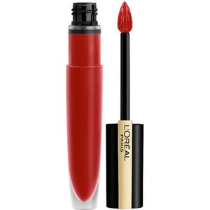 L'Oreal Paris - Rouge Signature - 452 - Empowered - Matte Lipstick - Rood - Vloeibare Lippenstift - 7 ml