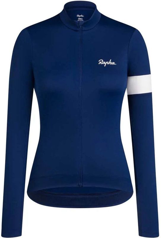 Rapha Core Thermal Trui Met Lange Mouwen Blauw S Vrouw