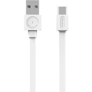 Allocacoc USB-Kabel - USB-C Basic - Wit