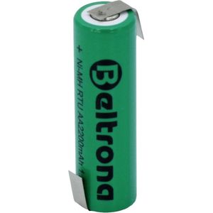 Beltrona RTUAAZ Speciale oplaadbare batterij AA (penlite) Z-soldeerlip NiMH 1.2 V 2200 mAh