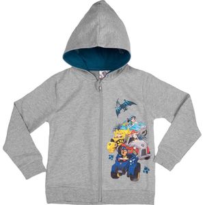 Paw Patrol Vest - Lange Mouw - Katoen - Grijs - Maat 98/104