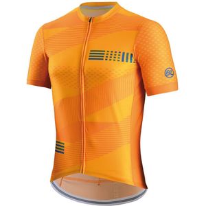 Bicycle Line Rodeo Korte Mouw Wielertrui Oranje S Man