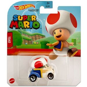 Hot Wheels Super Mario Toad 5 cm