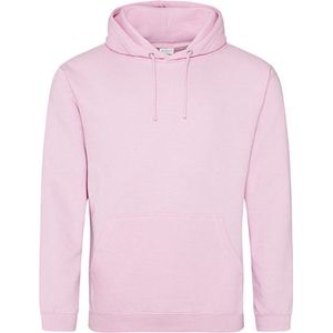 AWDis Just Hoods / Baby Pink College Hoodie size M