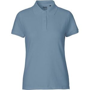 Ladies Classic Polo met korte mouwen Dusty Indigo - XS