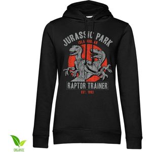 Jurassic Park - Raptor Trainer Girls Damen Hoodie Black-XL