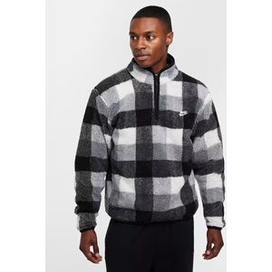 NIKE - Club Men's Winterized Half-Zip - Fleecesweater - Zwart