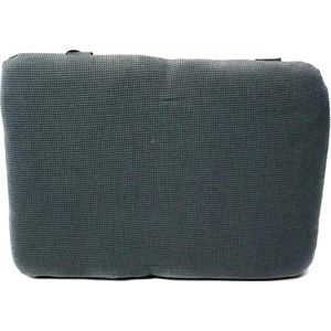 Rugkussen 40x30 Rib grey