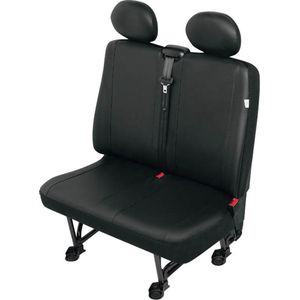 HP Autozubehör 22812 VS2 Autostoelhoes 1 stuks Kunstleer Zwart Dubbele stoel