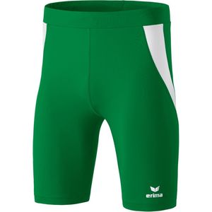 Erima Atletiek Short Tight Heren - Smaragd / Wit | Maat: S