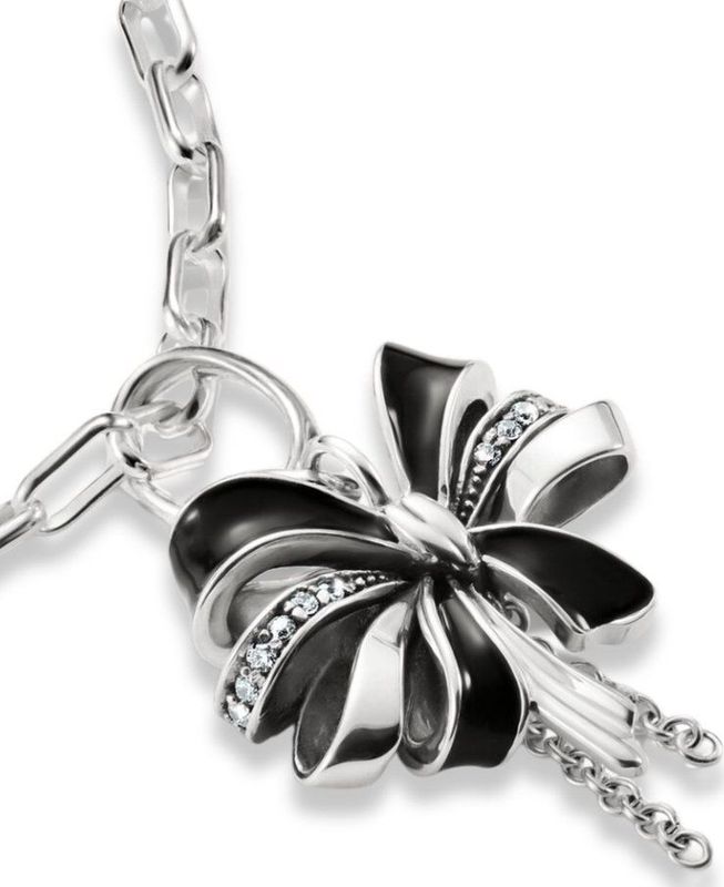 Thomas Sabo - CC1288-691-11 - Charm-hanger - Zwart - Charm Club