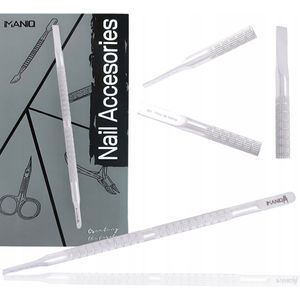 Professionele Nagelriem Duwer & Schraper - Roestvrij Staal