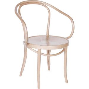 Fameg Venice No. 9 Eetkamerstoel - Met Armleuning - Hout - Design - Whitewash