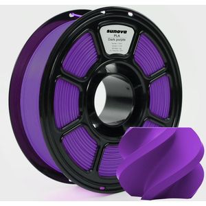 Sunova PLA Filament 3D drukmateriaal 3D Print Pla Filament 1.4KG Milieuvriendelijk Goede taaiheid Mix Kleur Generiek Pla-Donker paars