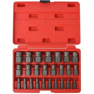 vidaXL Schroefverwijdering set 25-delig staal
