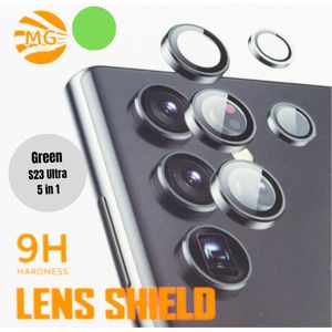 MG Camera lens protector Geschikt Voor Samsung Galaxy S23 Ultra - Groen
