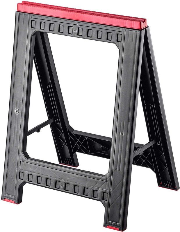 KADAX - Vervik - Klapbok - Zwart - 58 x 41,5 x 77 cm - Kunststof