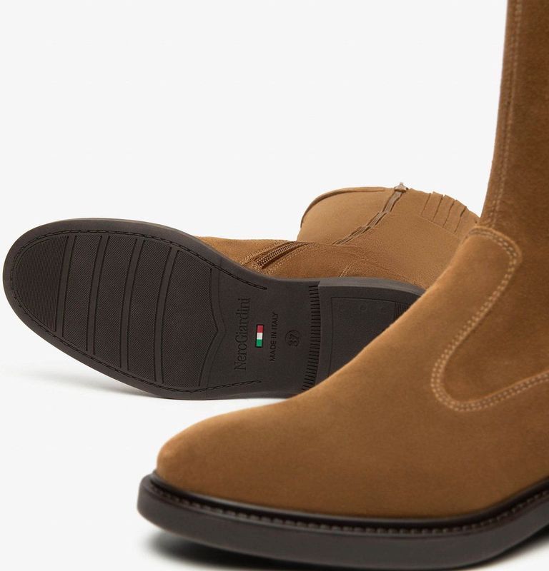 Nerogiardini Velour Tr Pomezia 9741/004 Laarzen - Streetwear - Vrouwen