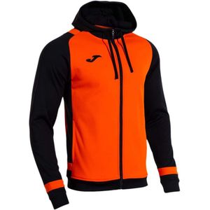 Joma Lider Sweatshirt Met Rits Oranje 7-8 Years Jongens,Meisjes