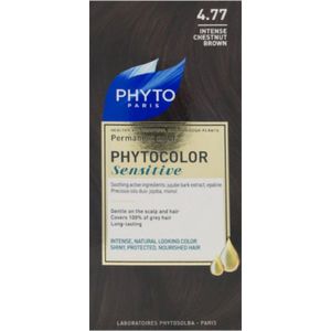 Phyto Phytocolor Sensitive Haarkleuring 4.77 Intense RoodBrown