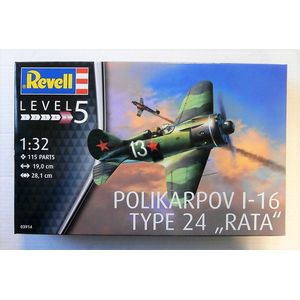 Revell 03914 Polikarpov I-16 Type 24 ""Rata"" schaal 1:32