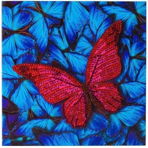 Craft Buddy Crystal Art Diamond Painting Kaart Vlinder