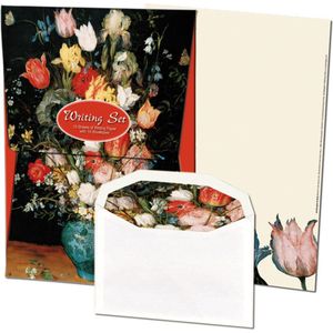 Briefpapier met enveloppen: J.Brueghel de Oude, Museum Wien