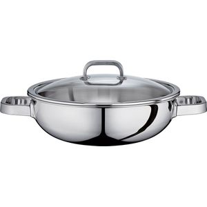 Wok 30cm met glas deksel Spring Finesse2+