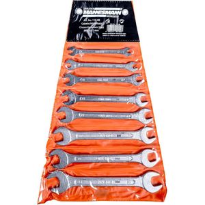 Steeksleutelset, 8-delig,6-22 mm