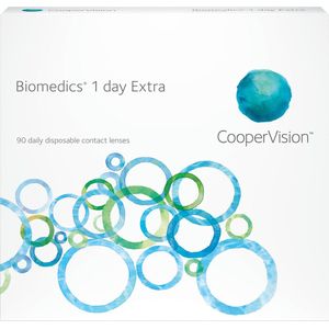 +4.00 - Biomedics® 1 day Extra - 90 pack - Daglenzen - BC 8.80 - Contactlenzen