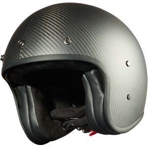 Peroz Filus Carbon Mat Carbon Jethelm - Maat S - Helm