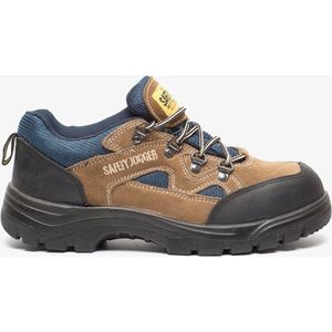 Safety Jogger X20202P leren werkschoenen S3 - Bruin - Uitneembare zool - Maat 43