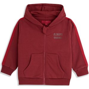 4PRESIDENT Sweater jongens - Red - Maat 74 - Jongens trui