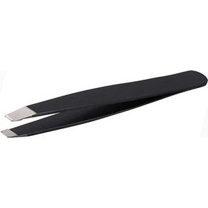 Rojafit Professionele Pincet rechte bek 9,5 cm Zwart