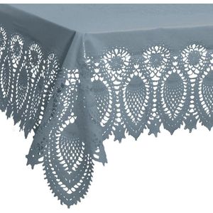 Unique Living - (Tuin)Tafelkleed - Amira Vinyl - 137 x 180 - Beach Blue