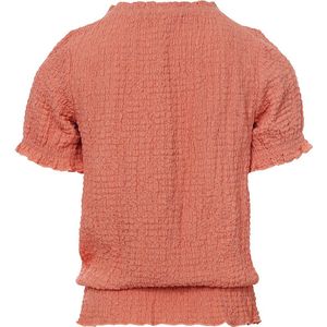 LOOXS Little 2312-7152-226 Meisjes Blouse - Maat 116 - rood van 98% Polyester 2% elastane
