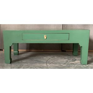 Fine Asianliving Chinese Salontafel Pine Green - Orientique Collection B110xD60xH45cm Chinese Meubels Oosterse Kast