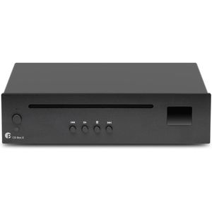 Pro-Ject - CD Box E - CD-speler - Zwart - 2x Digitale Uitgangen - Hoogwaardige DAC