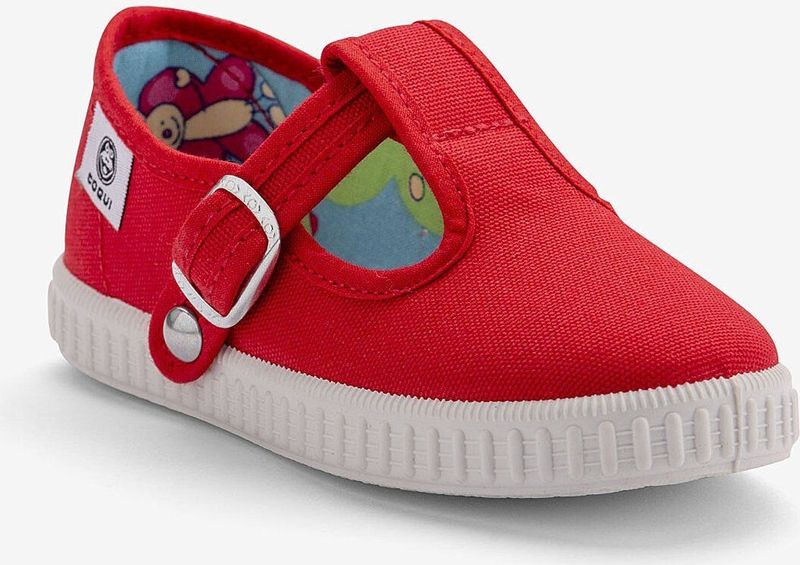 Kid’s canvas coqui mar red 19