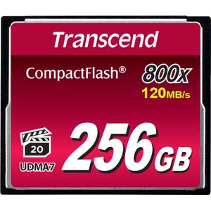 Transcend 256GB 800x CF CompactFlash