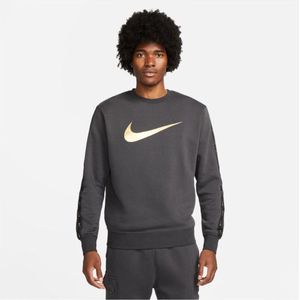 Nike Repeat Sweater - Grijs/Goud - Maat S - Unisex