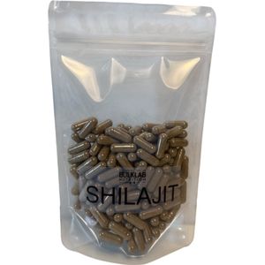 BulkLab Nutrition - Shilajit 500mg - 180 Capsules voor 6 maanden - Vegan - Libido - Stress - Energie - Testosterone - Zonder onnodige toevoegingen - Past Door Brievenbus - Hoge Kwaliteit - Geproduceerd in Nederland
