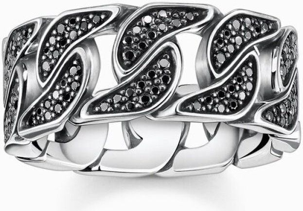 Thomas Sabo - TR1932-643-11 - Ring - Zwart - 925er Zilver